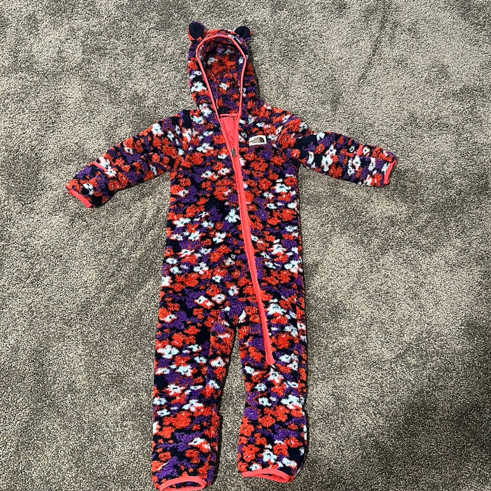 The North Face Baby Bear one piece, 18-24 months